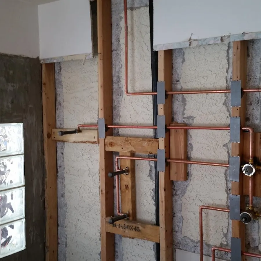 Copper pipe installation for Burst Pipe Repair in Palestine